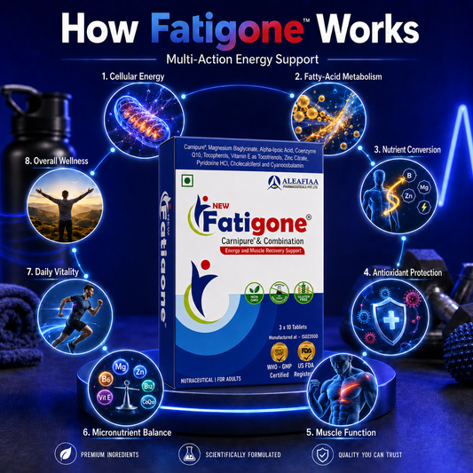 Fatigone 10s | Energy Support | CoQ10 & L-Carnitine