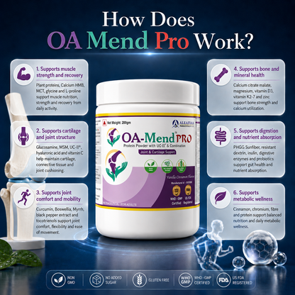 OA Mend Pro Protein Powder  200 gms | Muscle, Joint & Bone Support