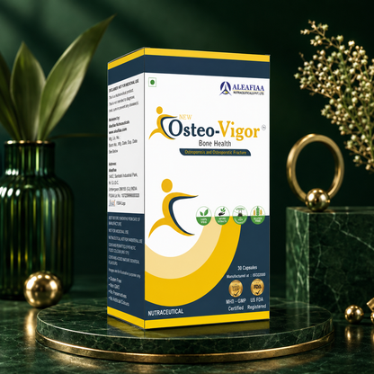 OsteoVigor | Pack of 30 | Bone Recovery & Health| Cissus Q., Vitamin D3 & K2  | Monthly Supply