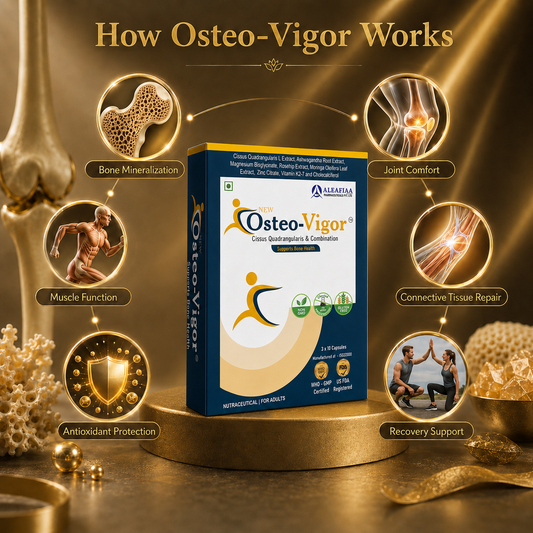 OsteoVigor 10s | Bone Health | Calcium, D3 & K2 |