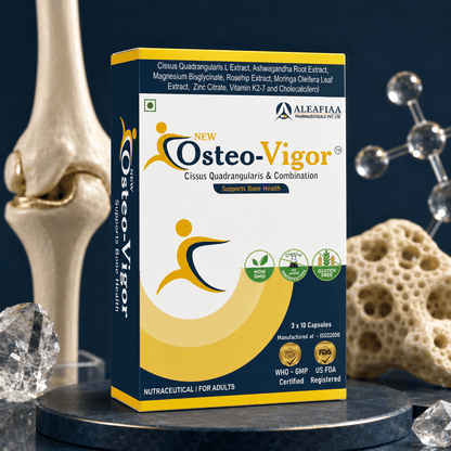 OsteoVigor |Strip Pack | Bone Health | Cissus, D3 & K2 |