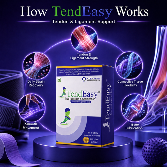 TendEasy | Tendon & Ligament Support | Collagen & Curcumin